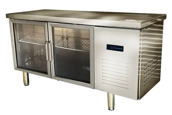 Стол холодильный CLSY Workbench 150 стекло, 250 л нержавеющая сталь