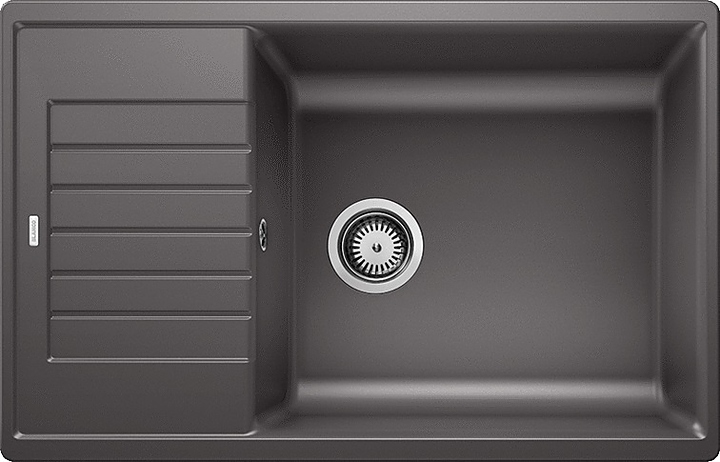 Кухонная мойка Blanco Zia XL 6 S Compact Silgranit темная скала