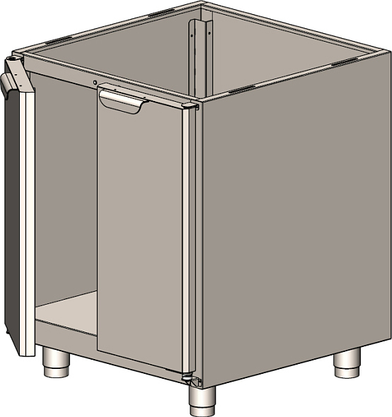 Модуль нейтральный HappyChef КВМ З/Р ХЛ 10,5/6,45/8,1 Н