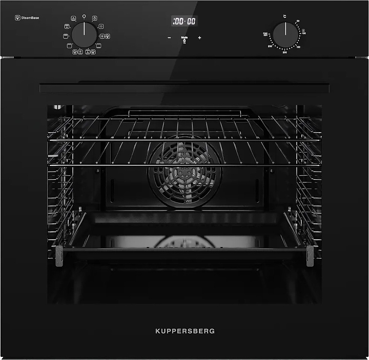 Духовой шкаф Kuppersberg HF 631 B черный / стекло