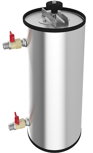 Водоумягчитель ПищТех VS- 8 190х260х378 мм нержавеющая сталь