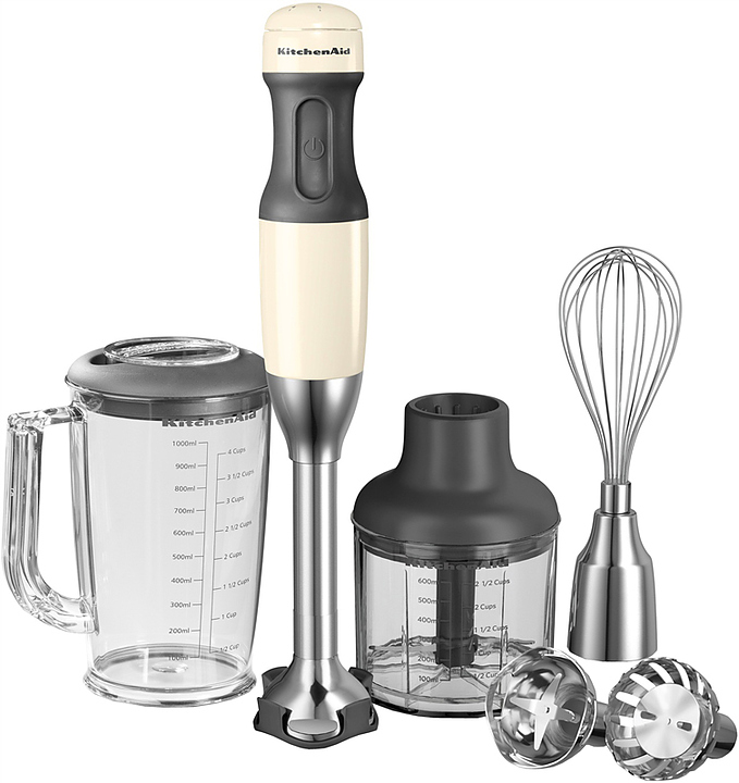 Блендер погружной KitchenAid 5KHB2571EAC кремовый