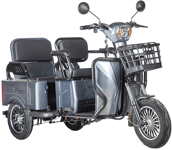 Трицикл Rutrike Gelbert Tuban серый