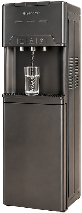 Кулер для воды Greendex Silver Star Dark YLR-LW-2-5-603SL темно-серый