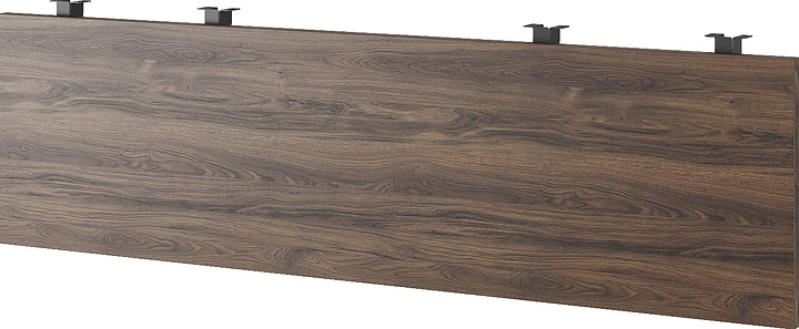 Нижний подвесной экран КОБОР EN-160 black/charlston (ЛДСП)