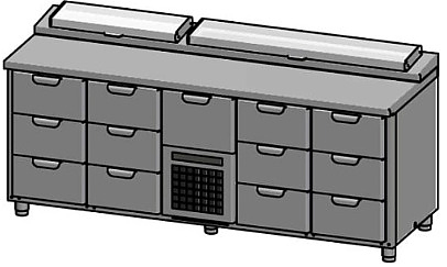 Саладетта HappyChef TC GS 3-3-CBR-3-3