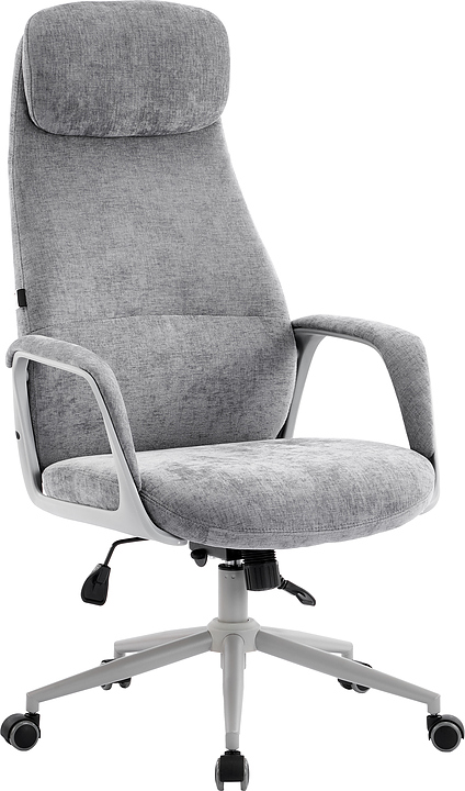 Кресло руководителя Everprof Otto Grey (ткань) серое