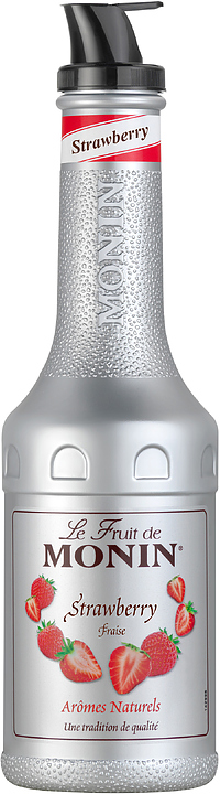 Основа для напитков (пюре) Monin 76246 Клубника 1 л