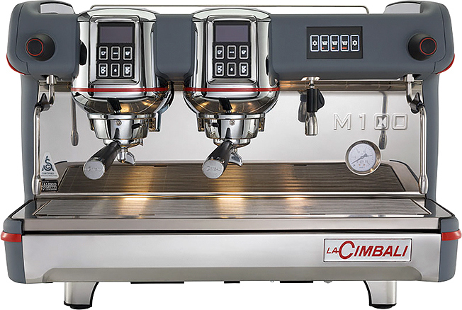 Кофемашина La Cimbali M100 ATTIVA TDA DT/2 (OLED-дисплей + 6 кнопок) низкие группы