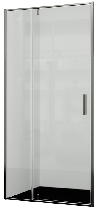 Дверь душевая Wasserkraft Spree 14P05 1200х2000 мм, никель