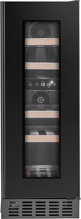 Винный шкаф Temptech Oslo OX30DRB черный