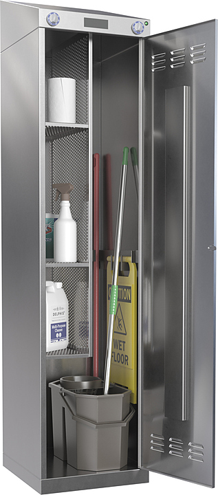 Шкаф для хранения и сушки уборочного инвентаря ATESY ШХСИ-1-02-1