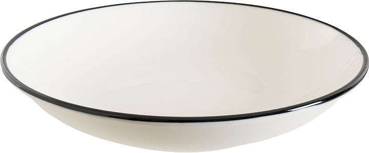 Салатник Bonna Linea LNEBLGRM13CK 220 мл d=13 см h=3,8 см (фарфор) черный