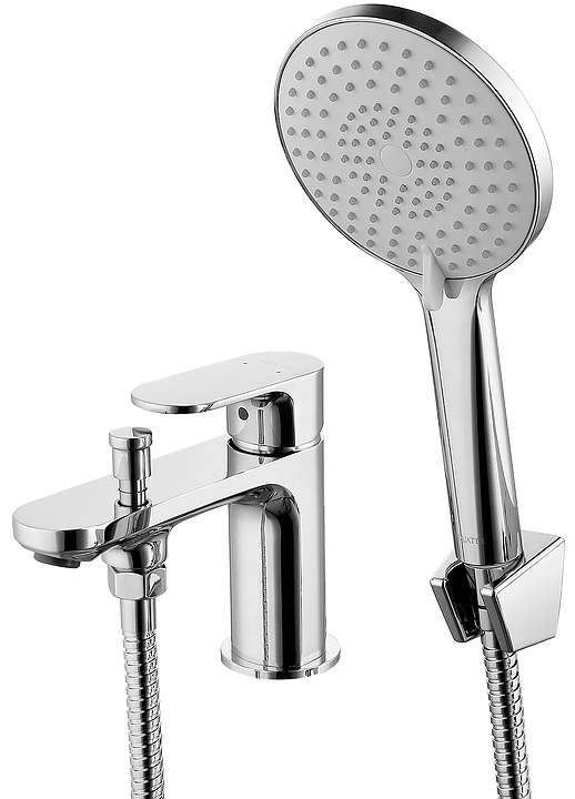 Смеситель для ванны с душем Aquatek Альфа AQ1944CR хром