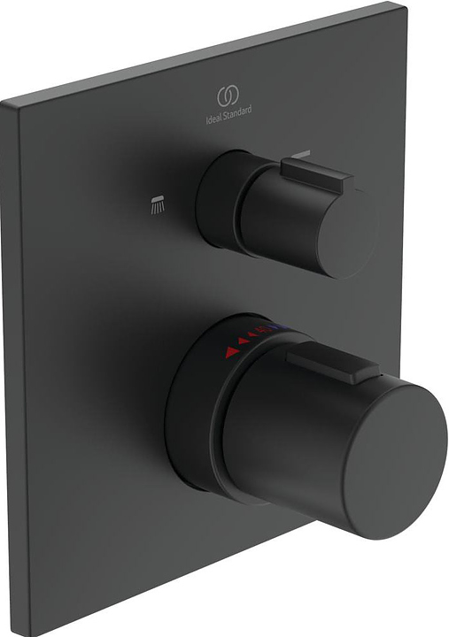 Смеситель для ванны с душем Ideal Standard Ceratherm Т100 A7522XG черный