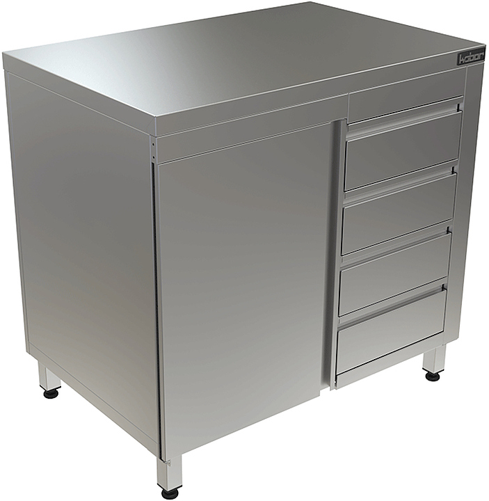 Стол производственный КОБОР СТ/1-90/60/Р