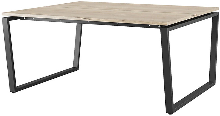 Стол офисный КОБОР OTR/2-100/160 black/natural