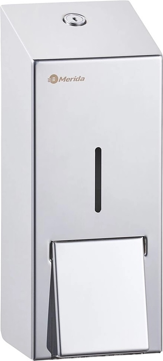 Дозатор жидкого мыла Merida STELLA R MAXI DSP106.R 1 л (нерж. сталь) полированная сталь