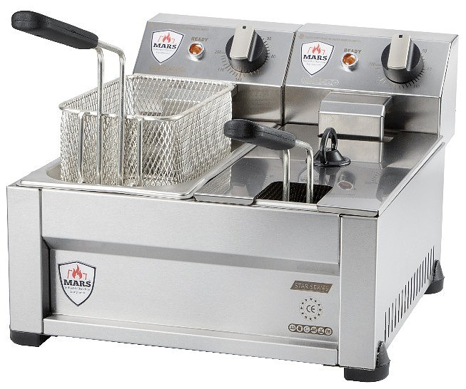 Фритюрница электрическая Yukon Eco Star MF-3+3 3+3 л