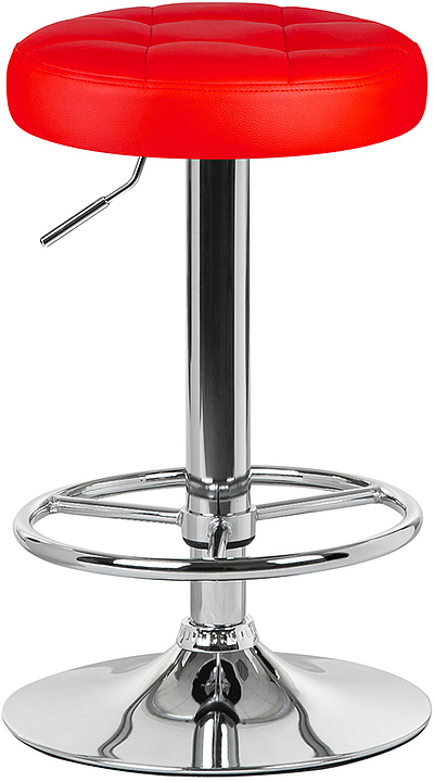 Табурет барный DOBRIN 5008-LM BRUNO (красный)