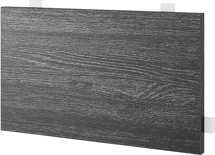 Нижний боковой подвесной экран КОБОР EN2-80 white/glazed (ЛДСП)