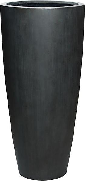 Кашпо Pottery Pots Dax (37х80 см) темно-серое матовое
