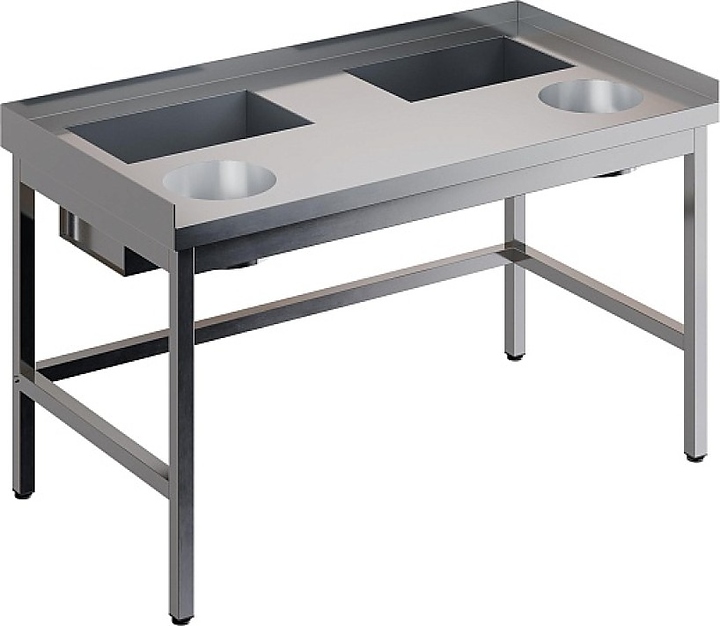 Стол для сбора отходов Restoinox СДК-15/8