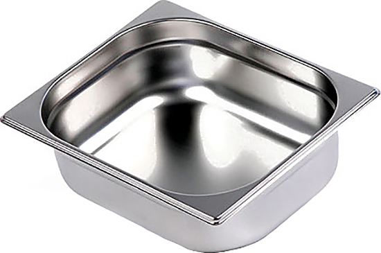 Гастроемкость Rosso GN 1/2-100 (325х265х100) нерж. сталь