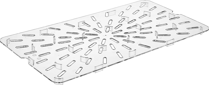 Дренажный поддон для гастроемкости Gastroplast GNPS-11 GN1/1 (поликарбонат) прозрачный