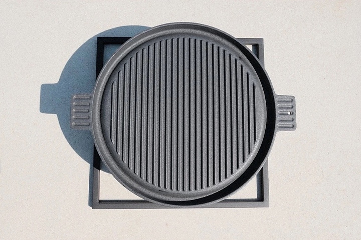 Сковорода-гриль Karma для столов-каминов RUBEN Garden PB и Party PB