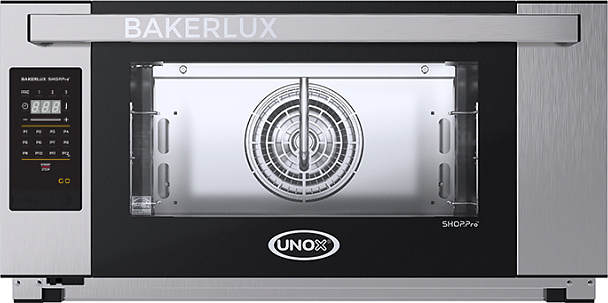 Печь конвекционная UNOX XEFT-03EU-EGDN без сливного отверстия