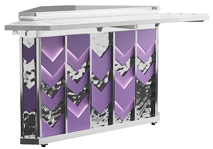 Модуль угловой наружный Luxstahl УН-90  Premium Vector (Вектор)