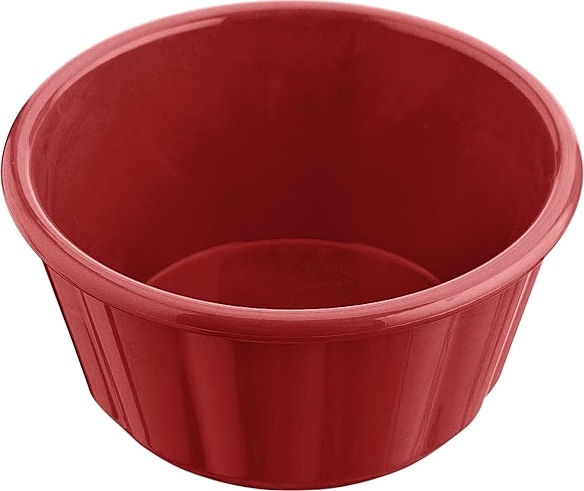 Соусник Gastroplast GS-08 130 мл d=85 мм h=45 мм (поликарбонат) красный