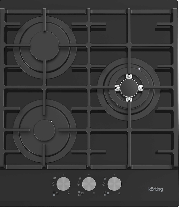 Варочная панель газовая Korting HGG 4825 CTN черная