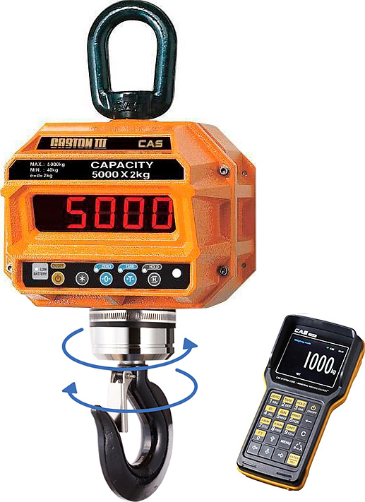 Крановые весы CAS Caston-III 5 THD (TWN)