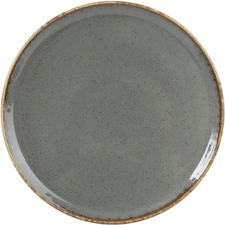 Тарелка для пиццы Porland Seasons 162920 200 мм темно-серая