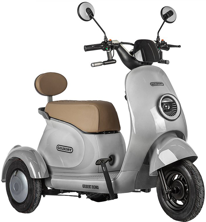 Трицикл Rutrike Gelbert Ogma серый