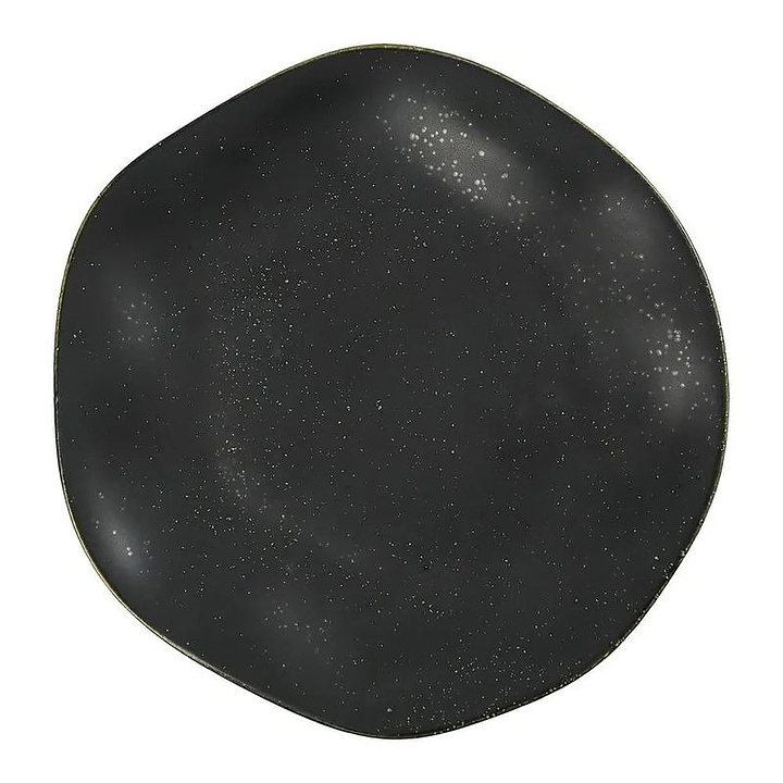 Тарелка мелкая Oxford RYO VOLCANO 151122 d 27.5 см черный