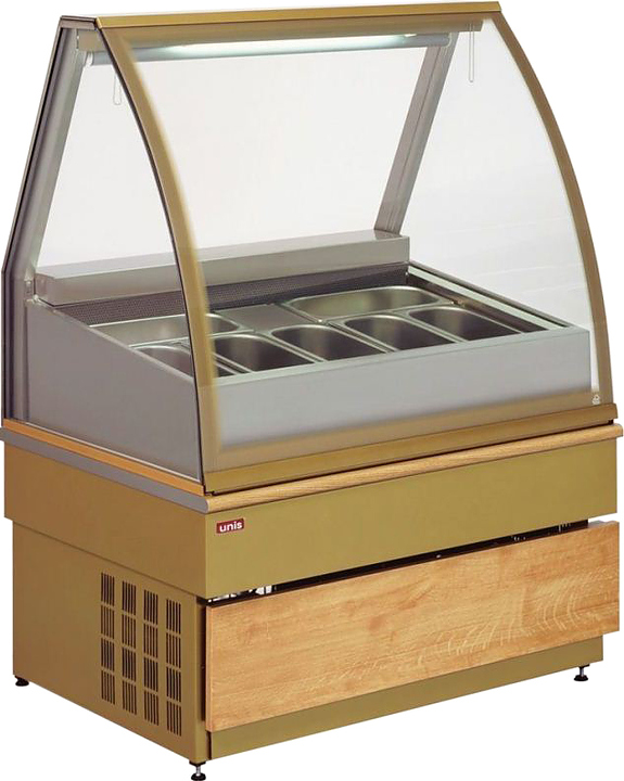 Витрина для мороженого UNIS Georgia III 1000 inox