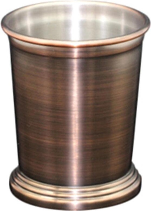 Стакан для коктейля P.L. Barbossa 81222532 "Джулеп" Мохито Antique B'Guys 390 мл d=8,5 см h=10,5 см (нерж. сталь) антик