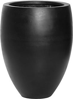 Кашпо Pottery Pots Bond (35х45 см) черное матовое