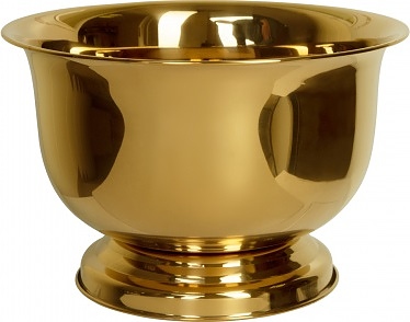 Ведро для шампанского Dongnai FQ-CB-007 Ø 33,7/22,4 см h=21,4 см (нерж. сталь) золото