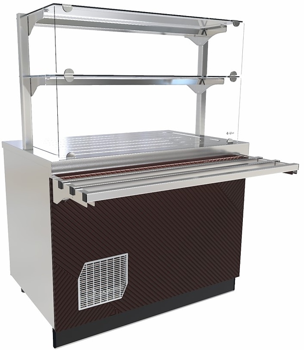 Прилавок-витрина холодильный Abat Сэйла ПВВ(Н)-70Е-06-НШ оригами