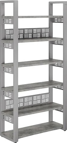 Стеллаж открытый КОБОР SO6-60/36 aluminum/chicago