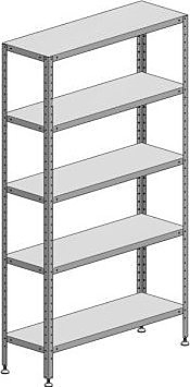 Стеллаж кухонный Марихолодмаш C-5-0,6/1,5/2,0 нерж.сталь