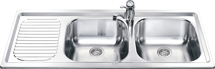 Кухонная мойка SMEG LX116S-2