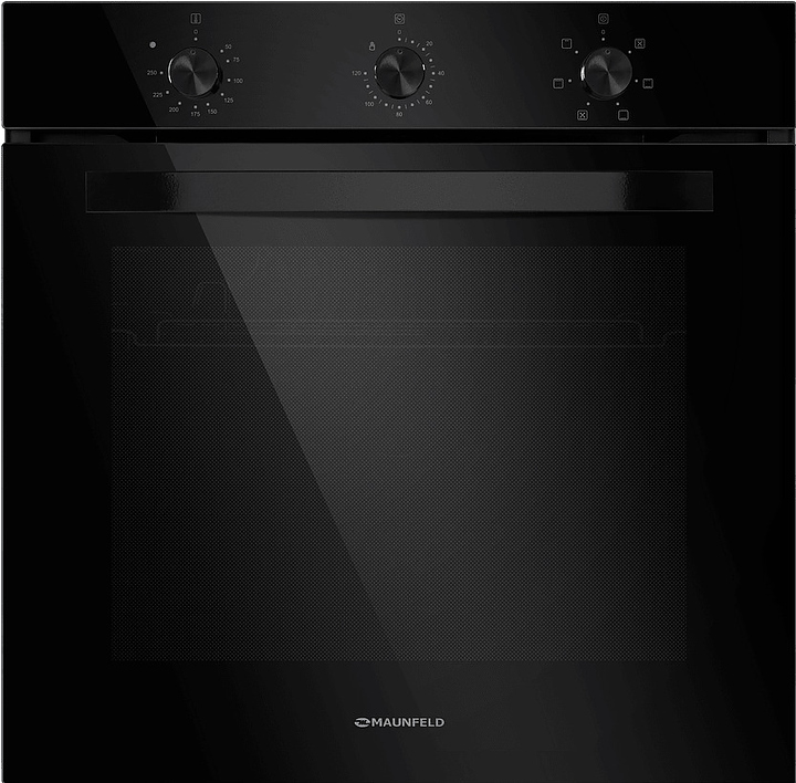 Духовой шкаф Maunfeld EOEF.766B2 черный / стекло