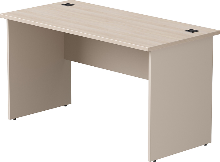 Стол офисный Everprof EVO 1380х670х755 мм (ЛДСП) дуб соната / кашемир