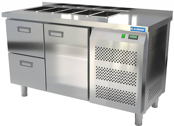 Стол холодильный для салатов КАМИК СОН-121466К