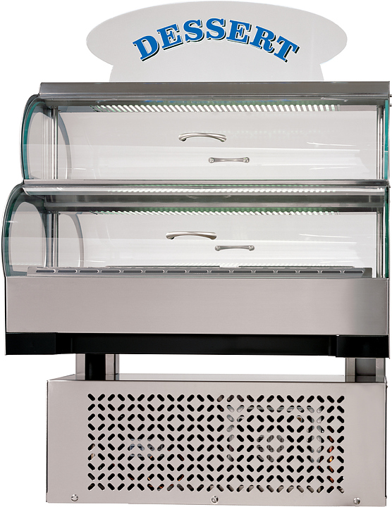 Витрина кондитерская UNIS Cold Spot inox